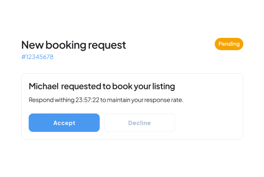 booking types statuses image