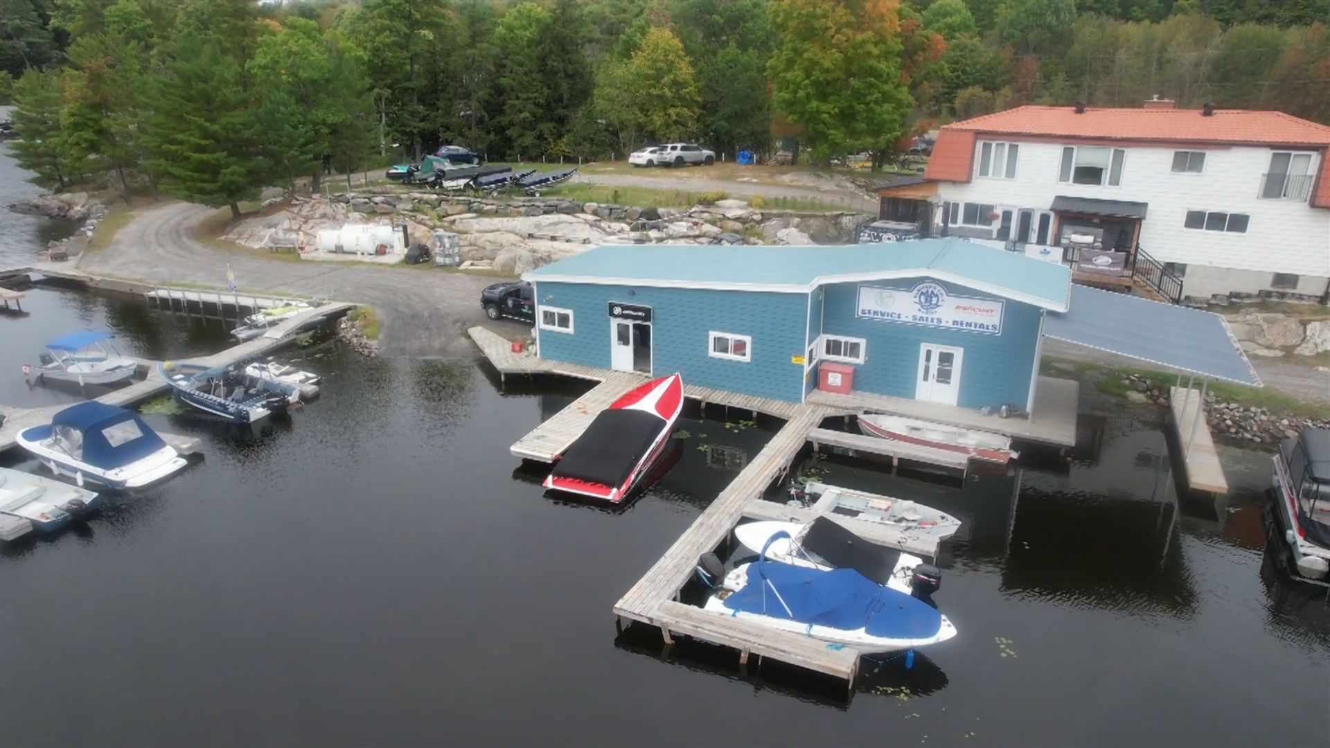 Healey Lake Mariners Cove Marina