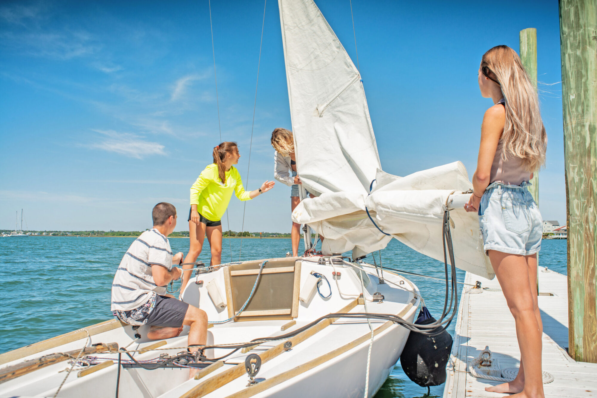 Blockade Runner Beach Resort Boat Slips