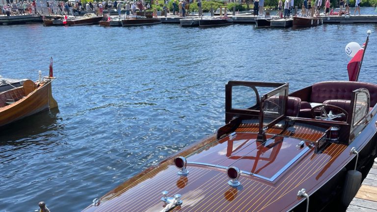 Muskoka Boat Show Docks