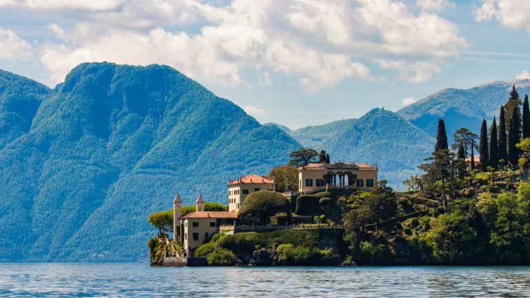Villa Del Balbianello on Lake Como Italy
