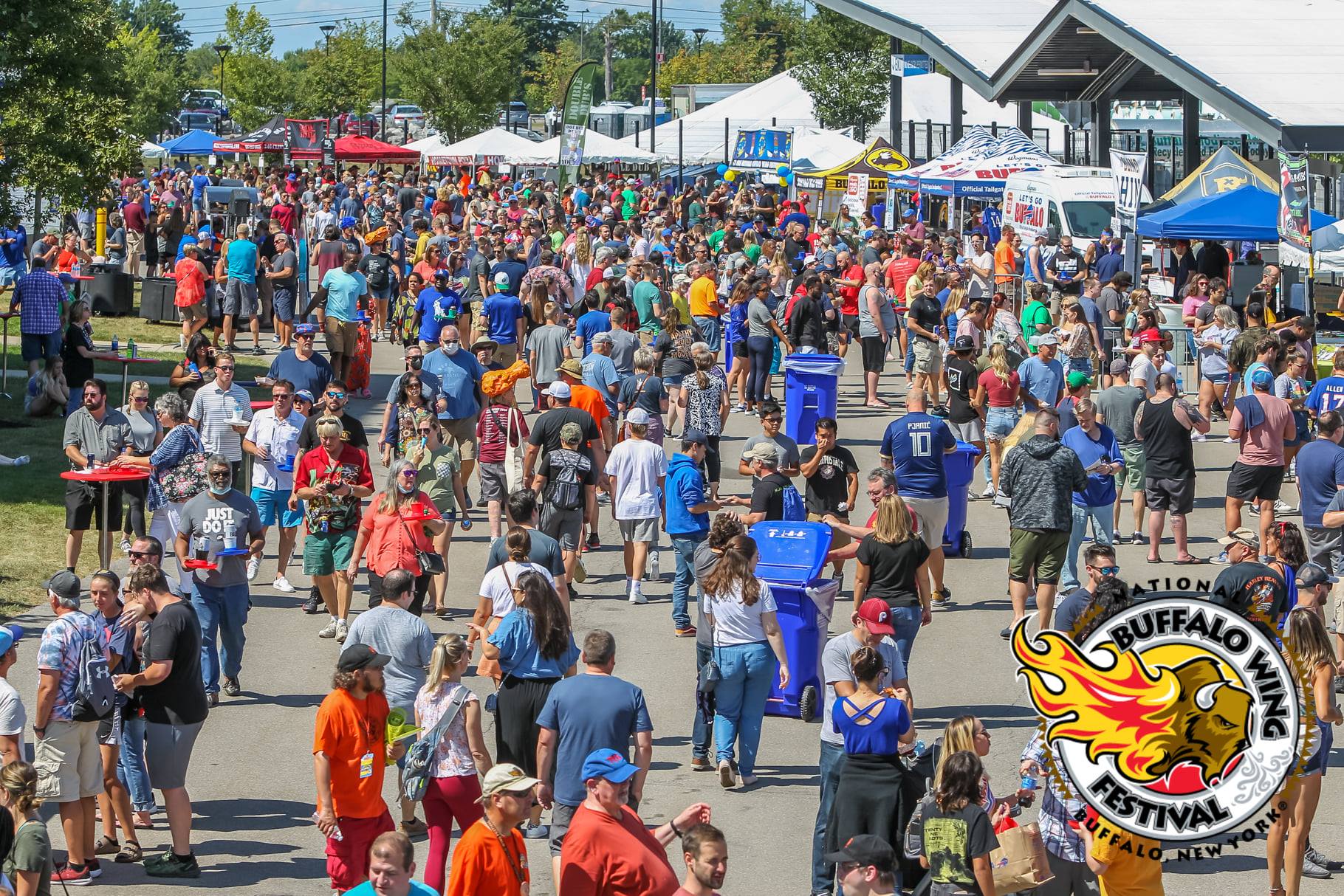 Buffalo Wing Festival Crowds