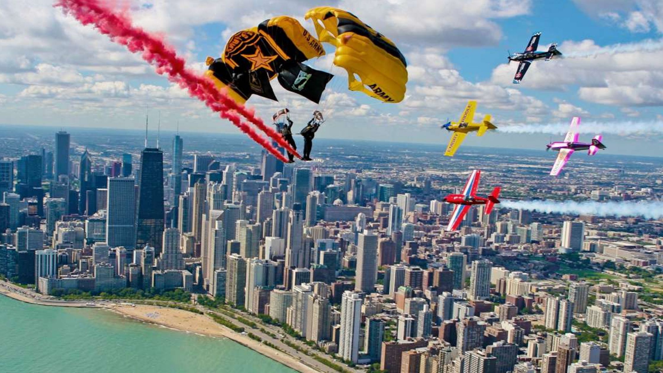 Chicago Air Water Show Army