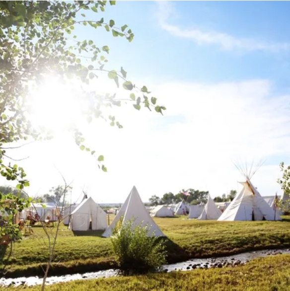 Fort Bridger Rendezvous tipis