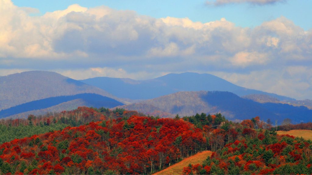 Blue Ridge Mountains of North Carolina