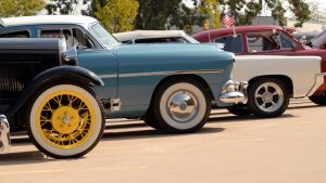 Car Show White Wall Tires