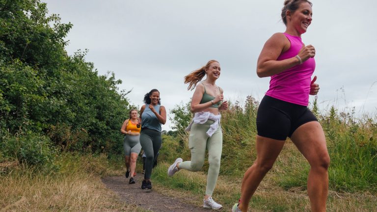 Ladies On Trail Run