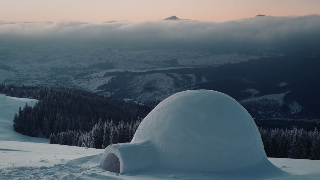 Smoky Mountains In Winter
