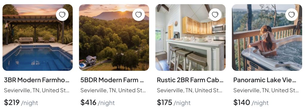 Cabins In The Smokies