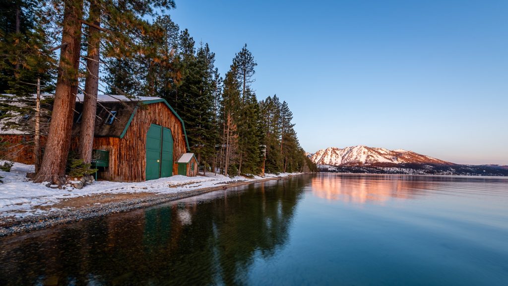 Lake Tahoe In Winter