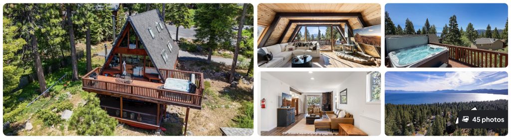 Lake Tahoe A Frame Rental