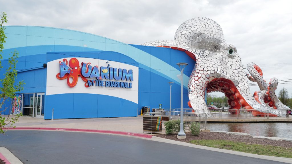 Aquarium at the Boardwalk Branson Missouri family friendly tourist attraction
