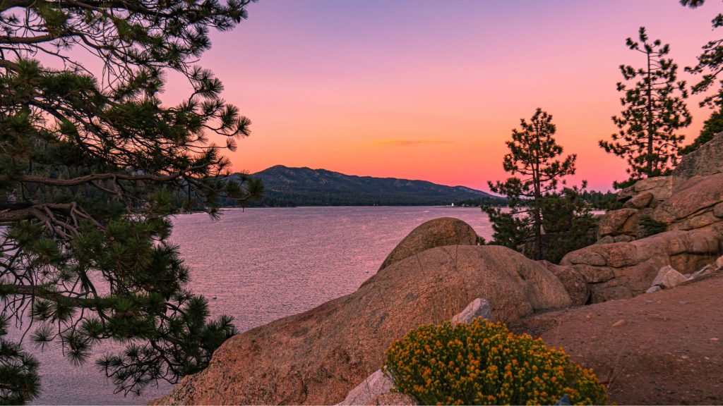 Big Bear Lake Sunset