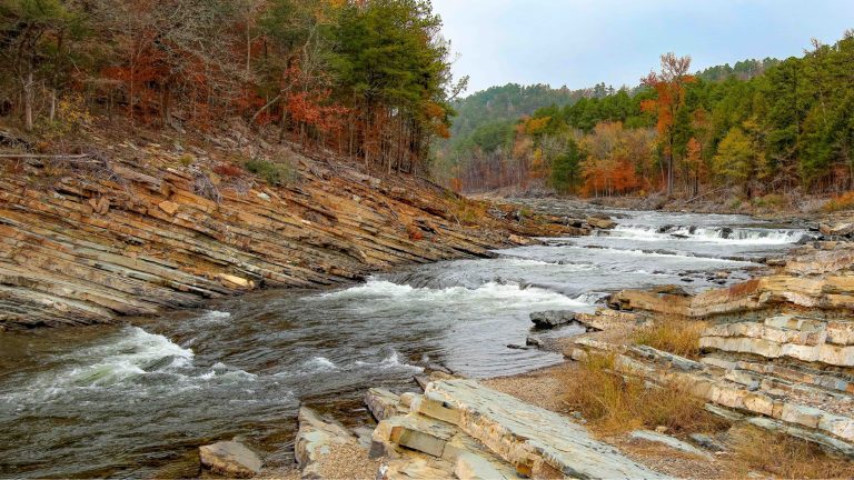 Broken Bow In Fall