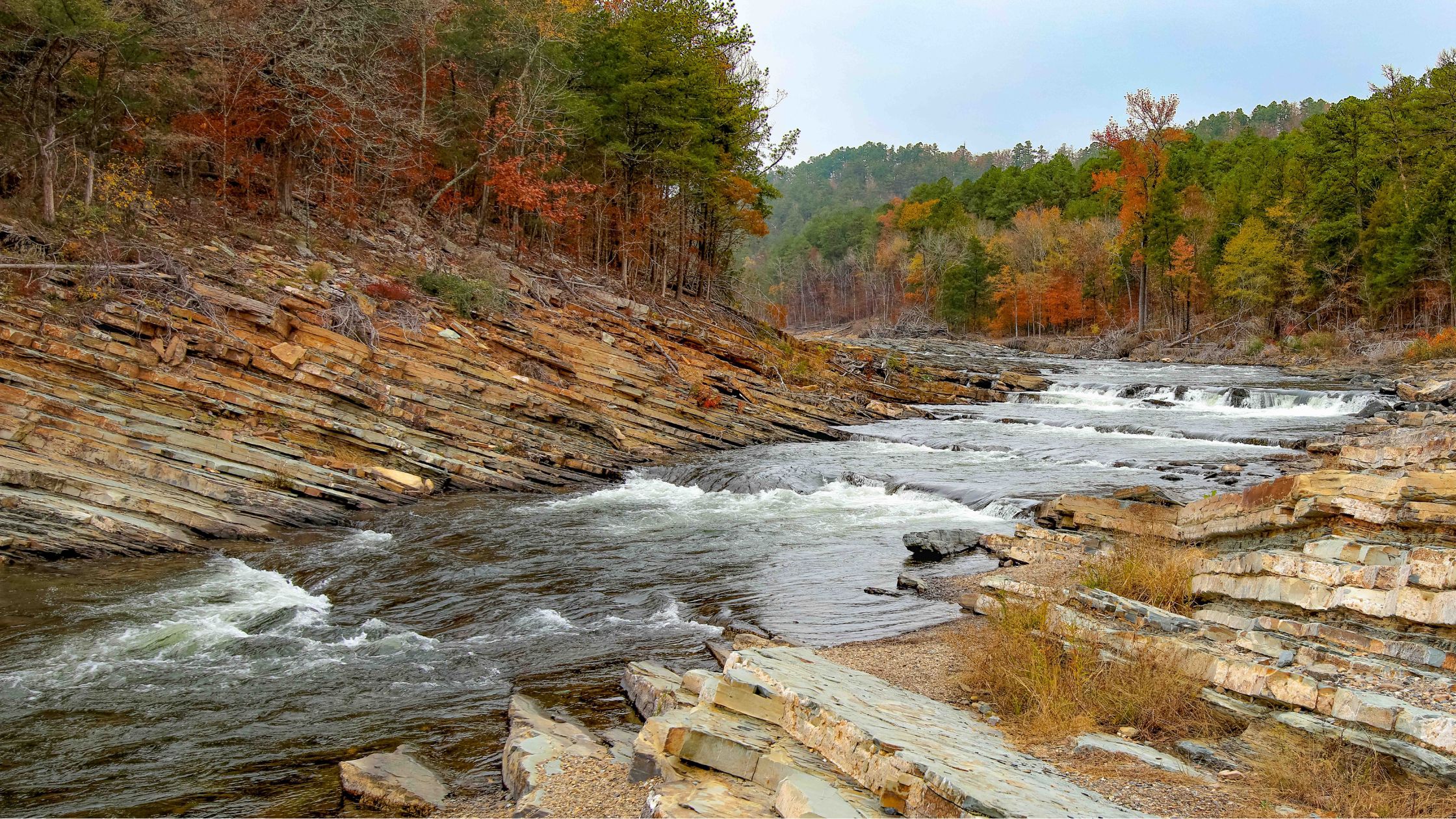 Broken Bow In Fall