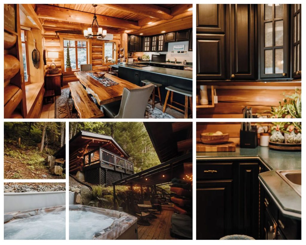 Lake Cavanaugh cabin near Mount Vernon ( )